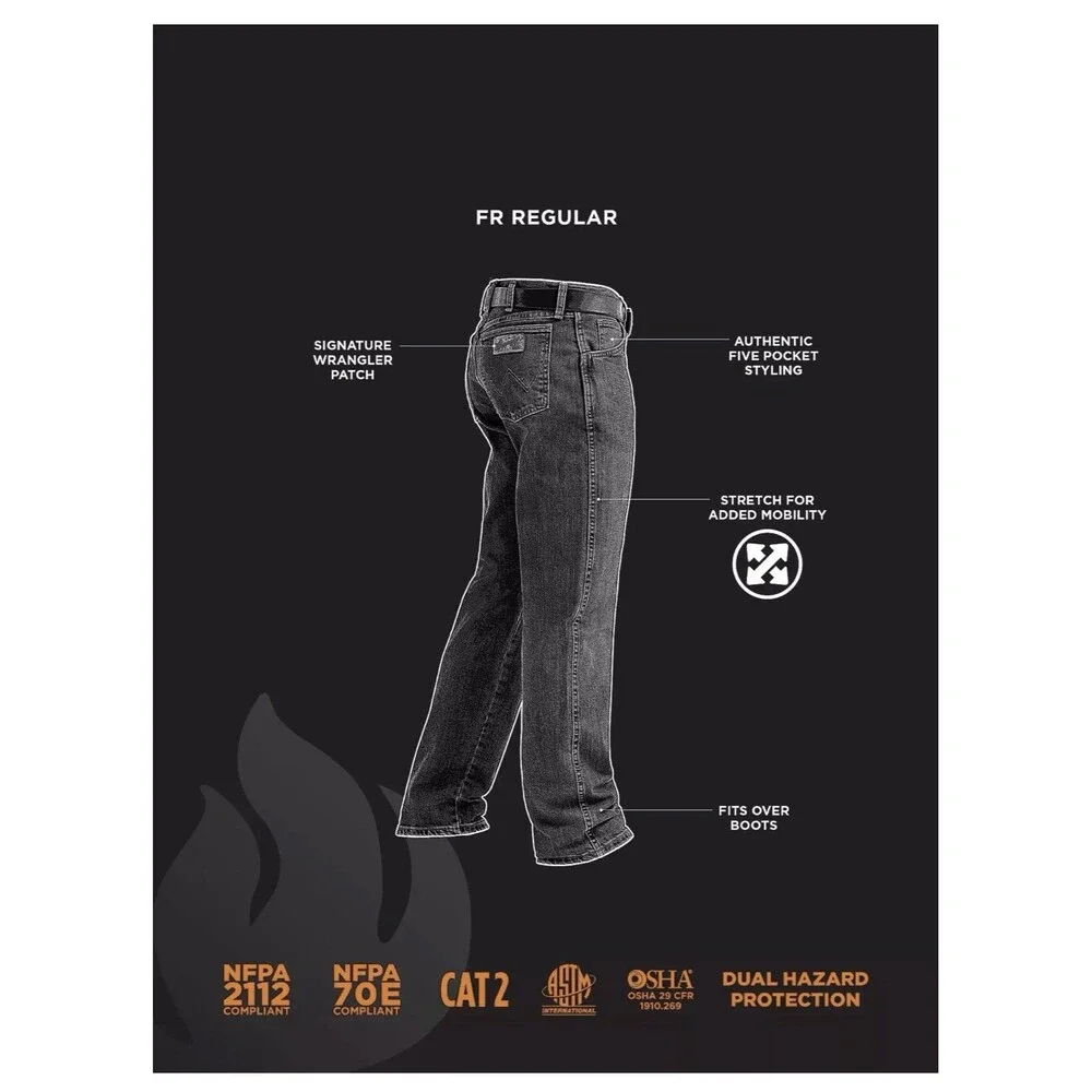 Wrangler flame resistant